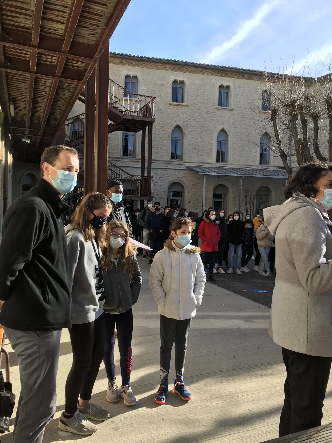 FETE DE SAINTE ANGELE MERICI AU COLLEGE Institution Maintenon