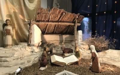 Chaque classe a installé une crèche