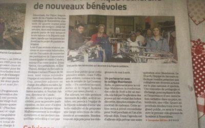 LE PROJET D&rsquo;ACTION SOCIALE DE NOS TROISIEMES A L&rsquo;HONNEUR