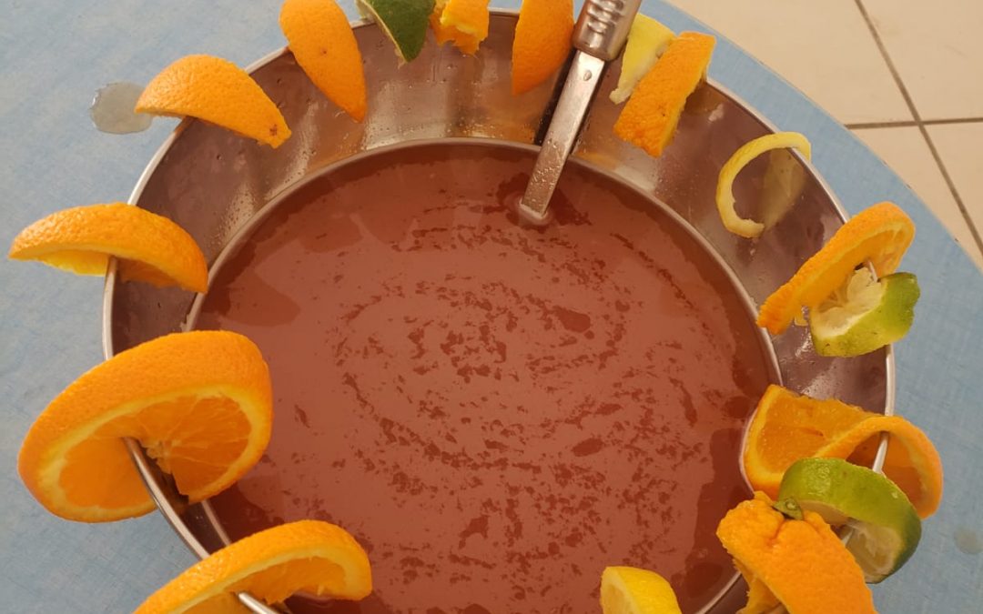 Les CM2 font leurs cocktails …