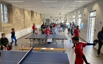 CHAMPIONNAT DE TENNIS DE TABLE – 1ère JOURNEE DEPARTEMENTALE