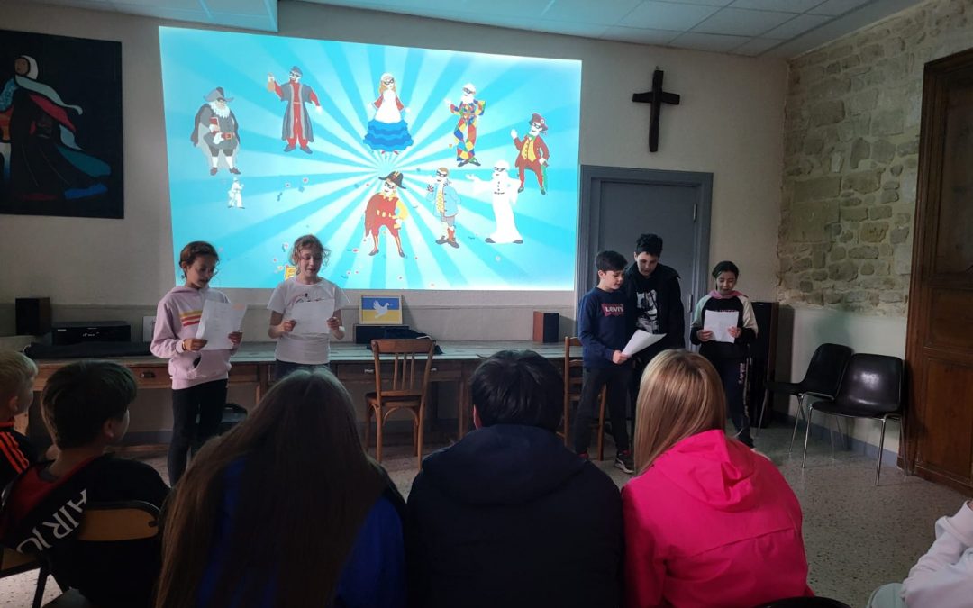 Atelier Italien  en 6ème