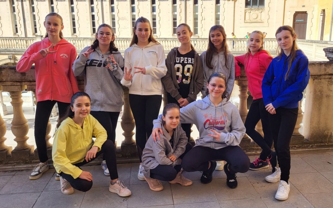 Nos danseuses 3èmes des championnats UGSEL