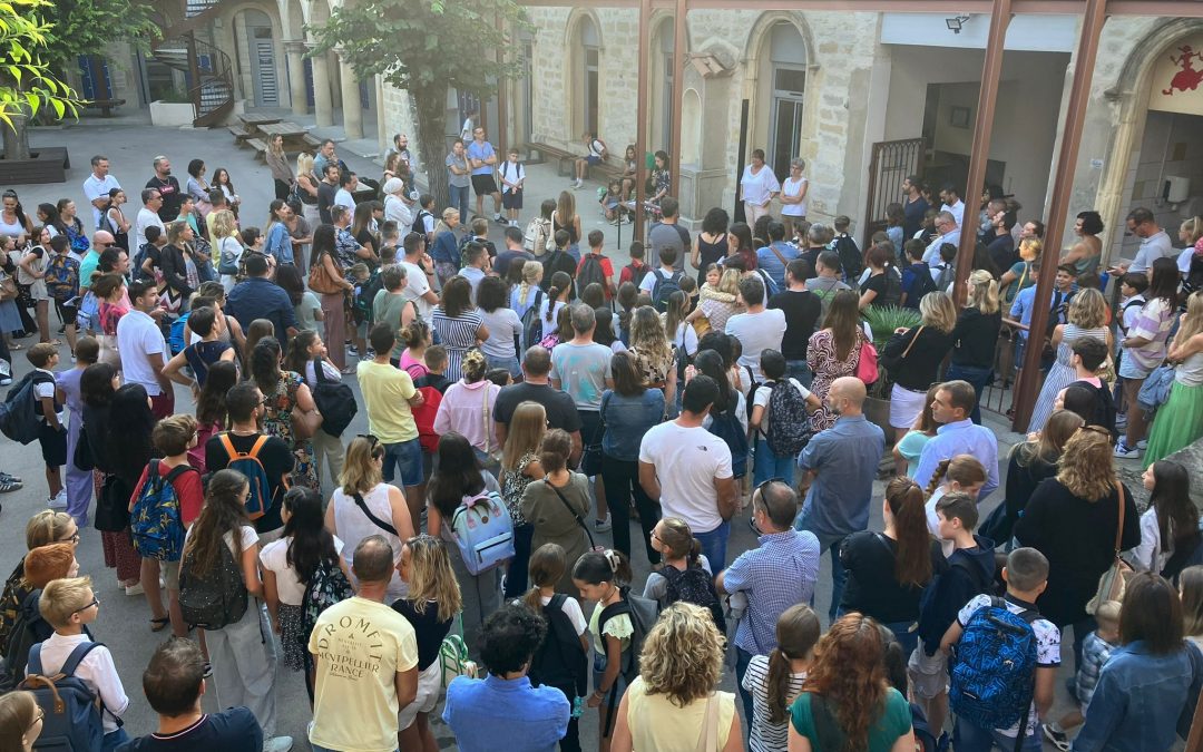 Rentrée des classes au collège