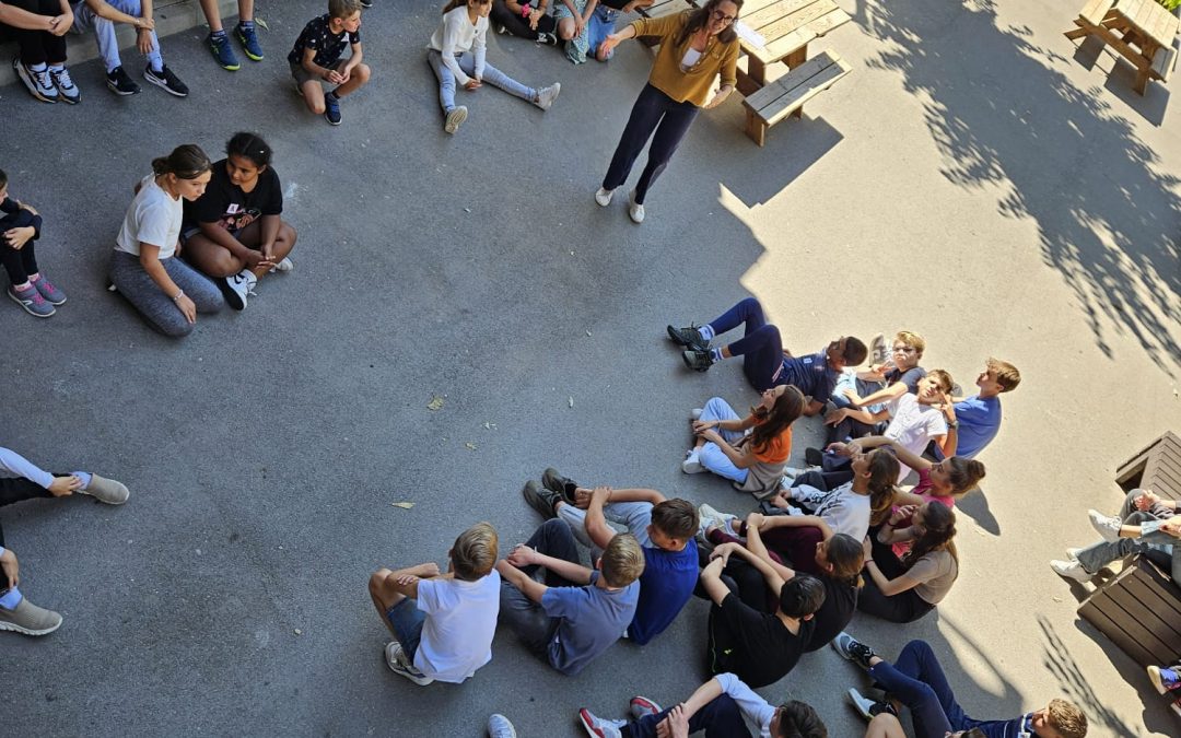 Jumelage collège / primaire entre les 4°4 et les CM1