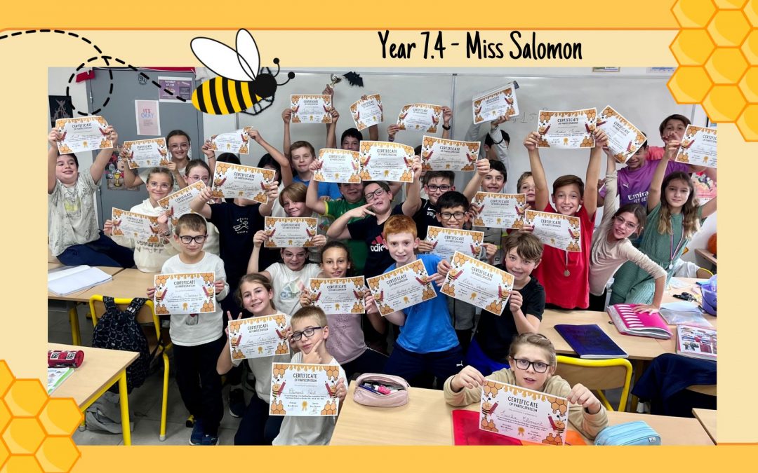 Spelling Bee Contest  en 6e4