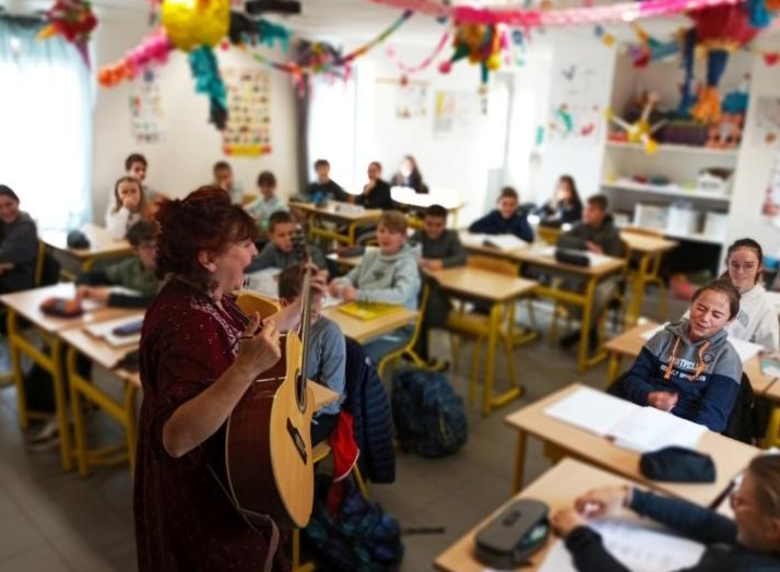 L&rsquo;intervention musicale d&rsquo;une AESH impliquée