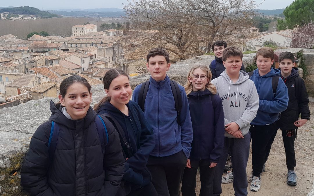 Les élèves s’entraînent en vue du pèlerinage !