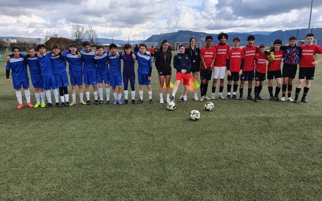 Une finale UGSEL enrichissante malgré les défaites !