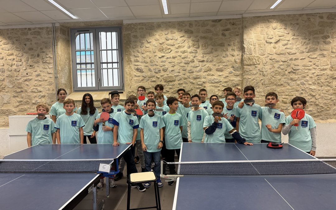 Compétition de tennis de table