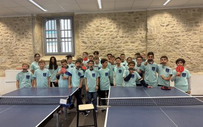 Compétition de tennis de table