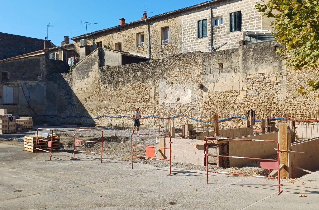 Cantine : Les travaux avancent bien !