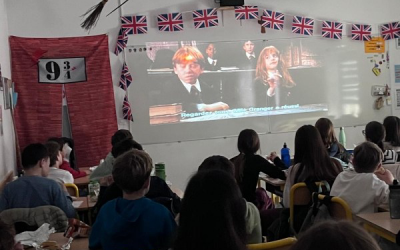 Cinquièmes en mode cinéma : Harry Potter… en VO !