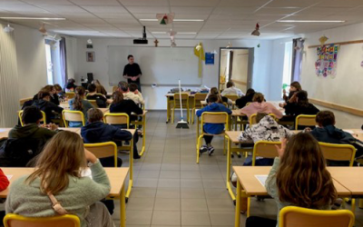 Les élèves relèvent le défi Drôles de Maths