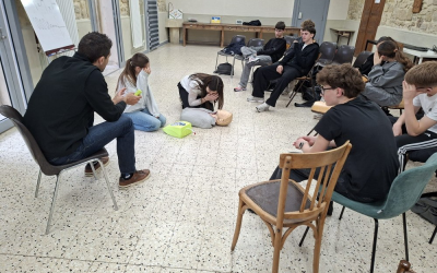 Les 3e1 ouvrent le cycle de formation aux premiers secours