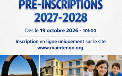PRE INSCRIPTIONS / 2027-2028